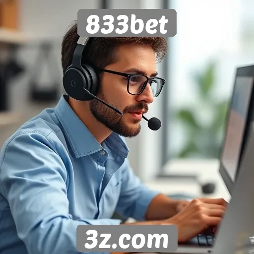 Atendimento ao cliente no 833bet